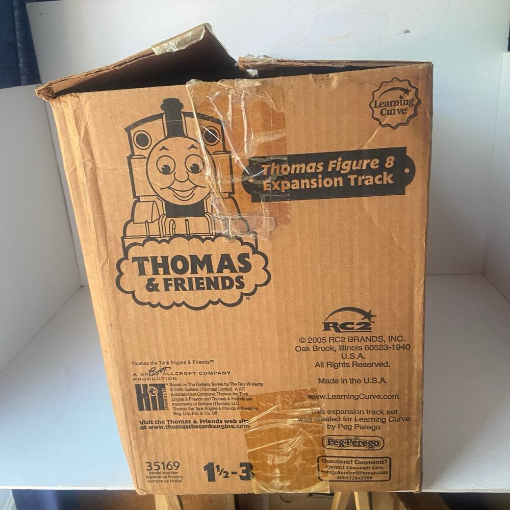 Thomas & Friends Ride-On Figure 8 Expansion Track Rider Set In Box Peg Perego - Picture 3 of 16
